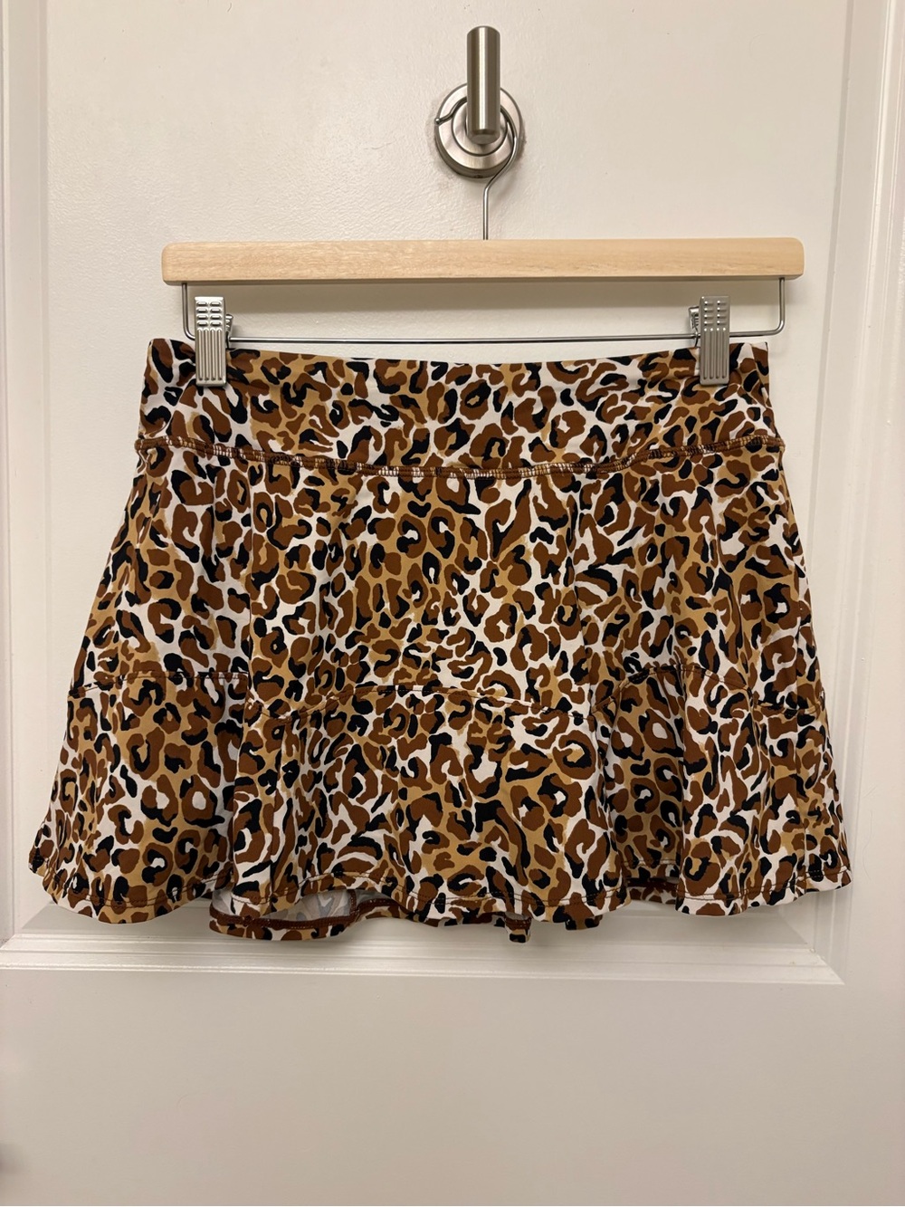 Lilly Pulitzer Leopard Print Skort Animal Print Luxletic Corinne Skort size S